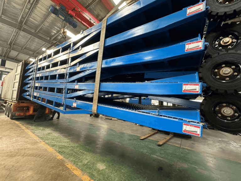 Benefits of using a mobile loading ramp for loading and unloading