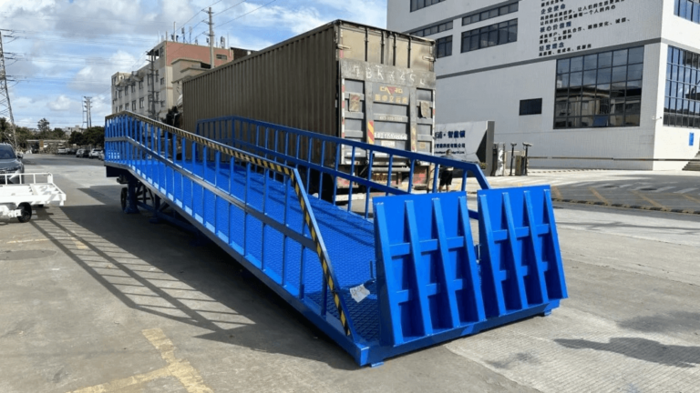 The mobile loading dock ushers in a new era of efficient handling.